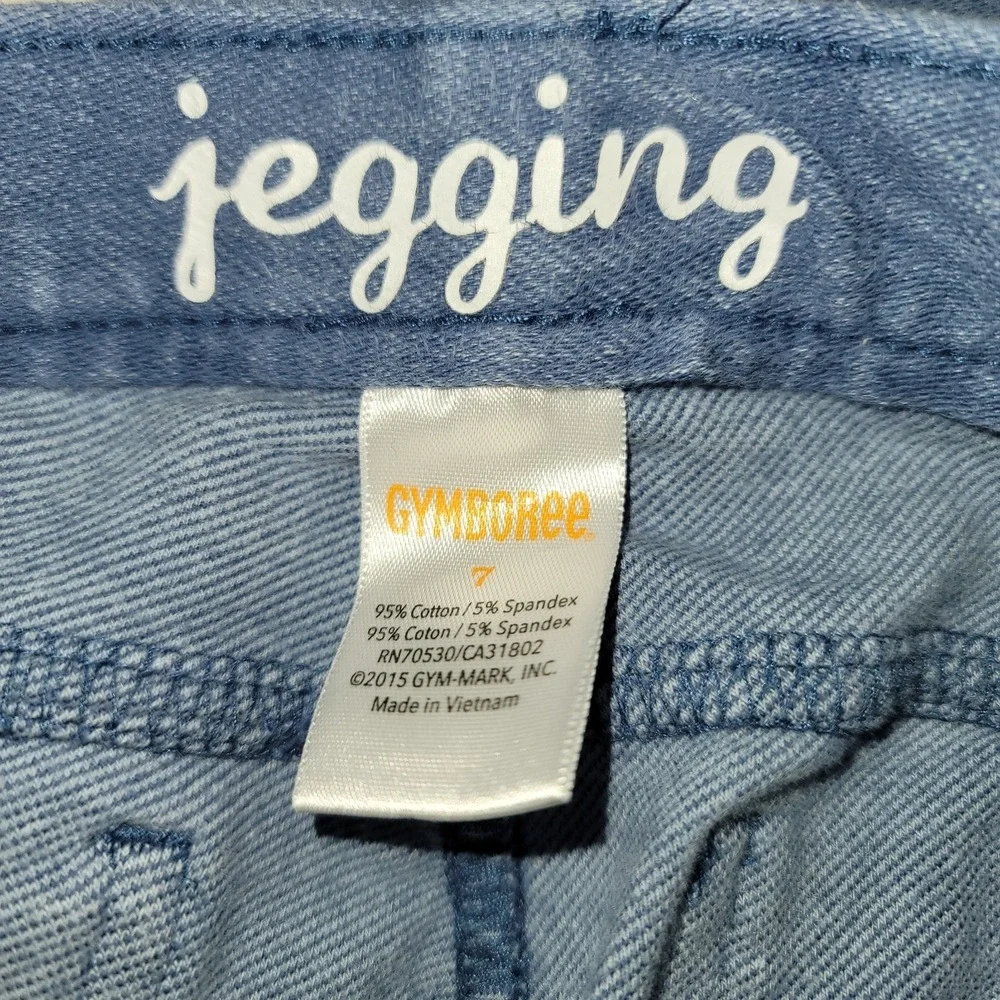 Gymboree Girls Blue‎ Jeggings 5 pockets Cotton/Spandex